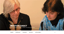 Desktop Screenshot of mentorblog.dk